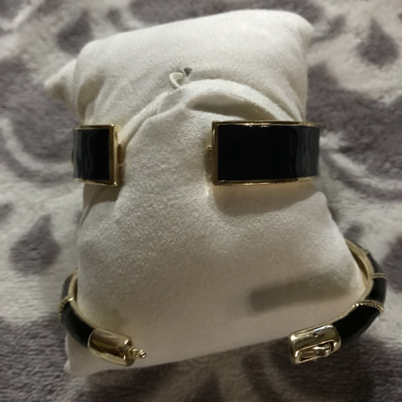 Blue and Gold tone bangles - Picture 3 of 3